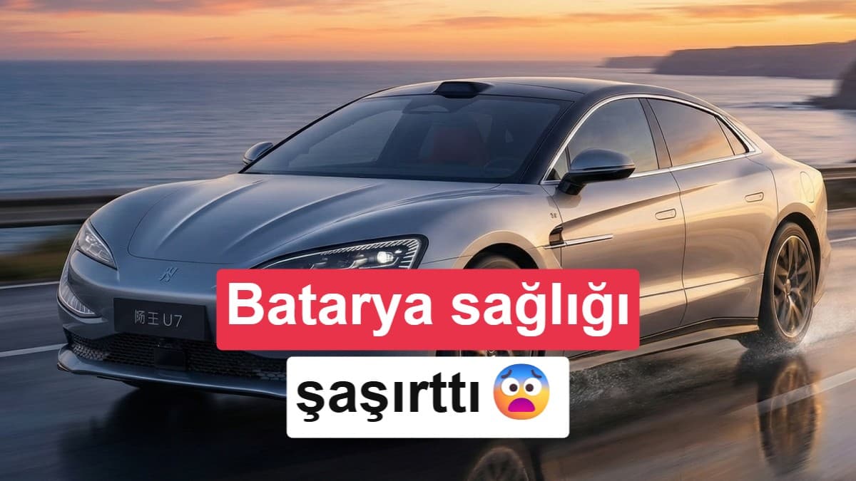 BYD Yangwang U7'den 30 bin km rekoru: Batarya sağlığı %98,7