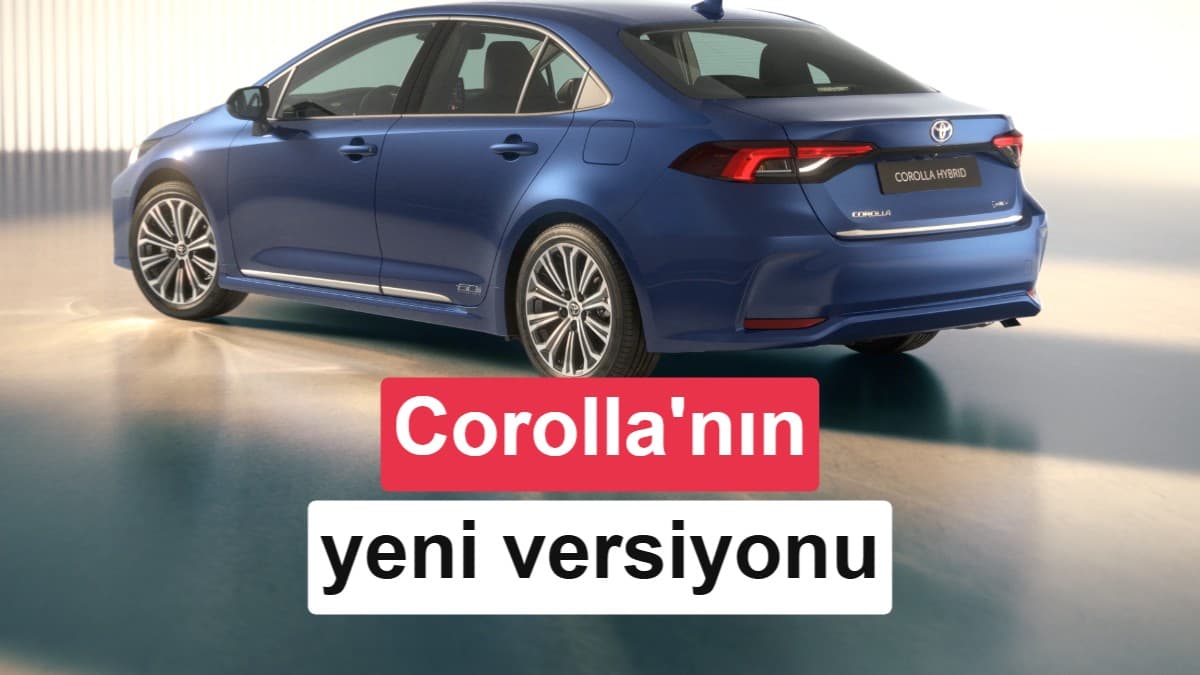 Türkiye üretimi sedan da listede: Toyota Corolla'nın 60. Yıl Özel Serisi tanıtıldı